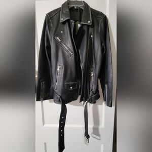 Allsaints Billy Biker Leather Jacket